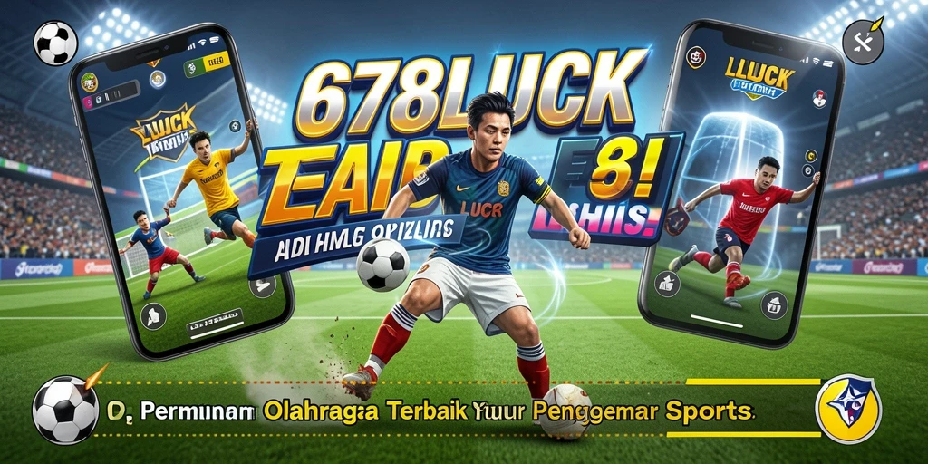 Tampilan permainan seru di 678LUCK dengan aksi olahraga mendebarkan.