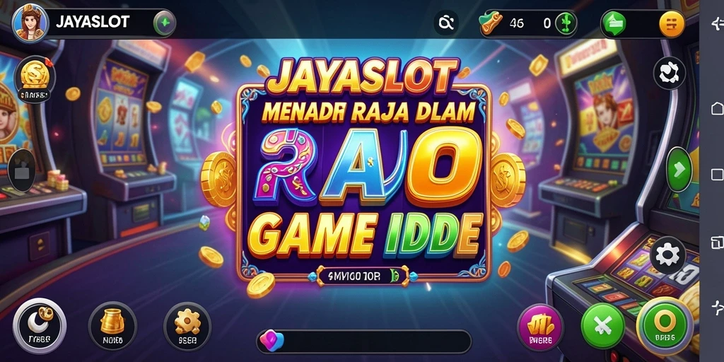 Tampilan gameplay JAYASLOT yang mengasyikkan dalam dunia slot.