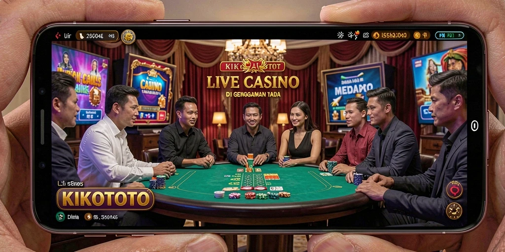 Gameplay seru dan interaktif di KIKOTOTO Live Casino.