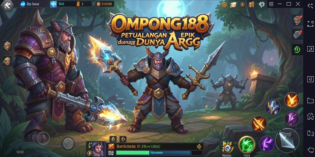 Tampilan gameplay OMPONG188 yang memukau dan mendebarkan.