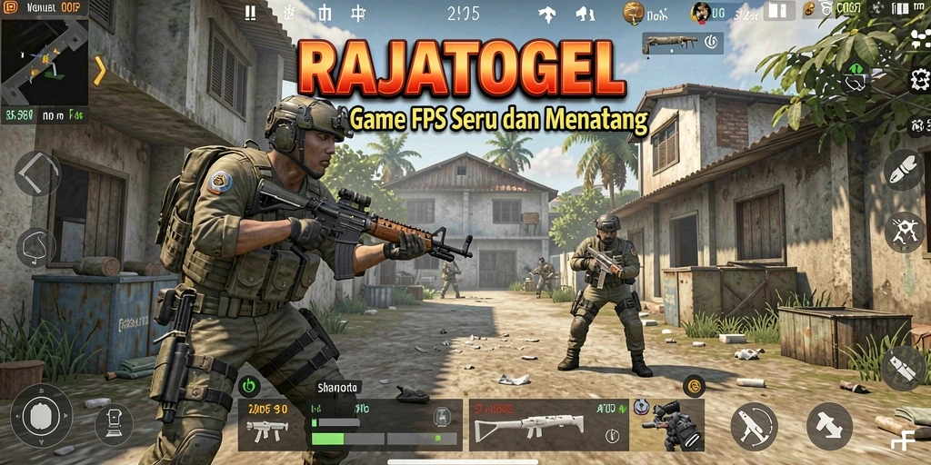 Gambaran mendebarkan dari gameplay intens RAJATOGEL.