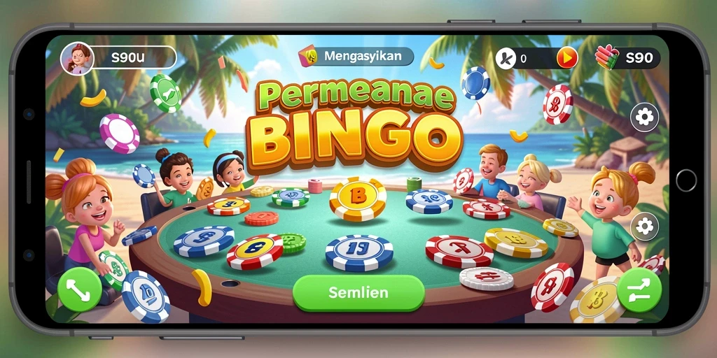 Tampilan gameplay S80 yang menarik dan interaktif dalam permainan Bingo.
